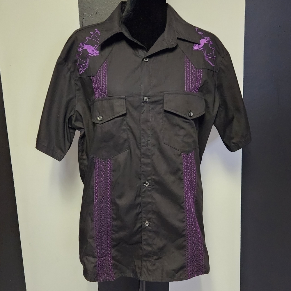 💥host pick💥 Vampire bat rockabilly shirt